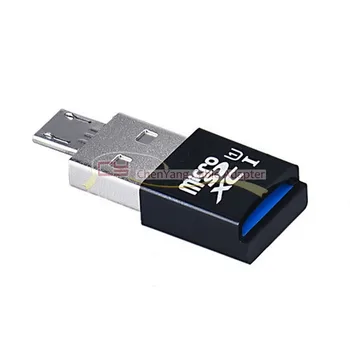 

cy Mini Size USB 3.0 to Micro SD SDXC TF Card Reader with Micro USB 5pin OTG Adapter for Tablet Cell Phone