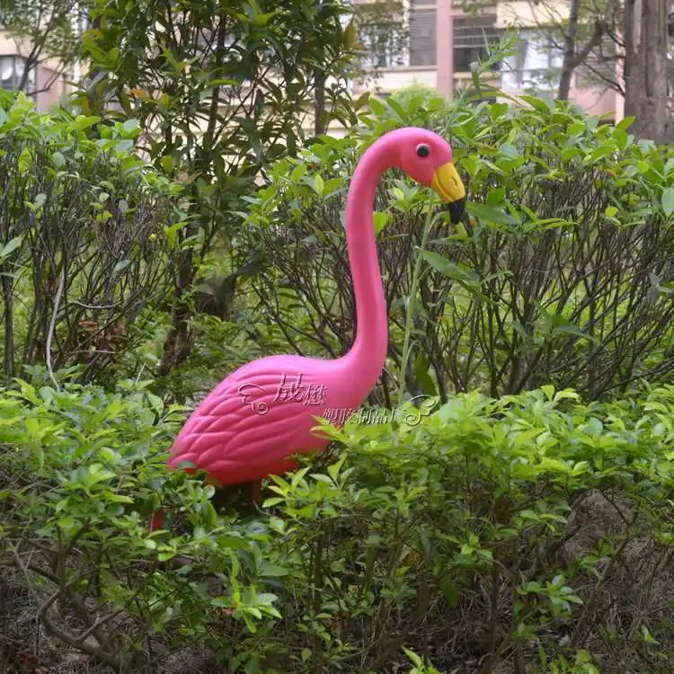 

Free Shipping Garden Decor High-80cm,Flamingo Garden Lawn Decoration Theme Party Dessert Table Arranged.
