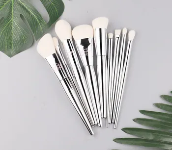 9 pz/set pennelli per trucco Set fondotinta fard abbronzante scolpire evidenziatore ombretto sopracciglio trucco pennello bellezza cosmetica