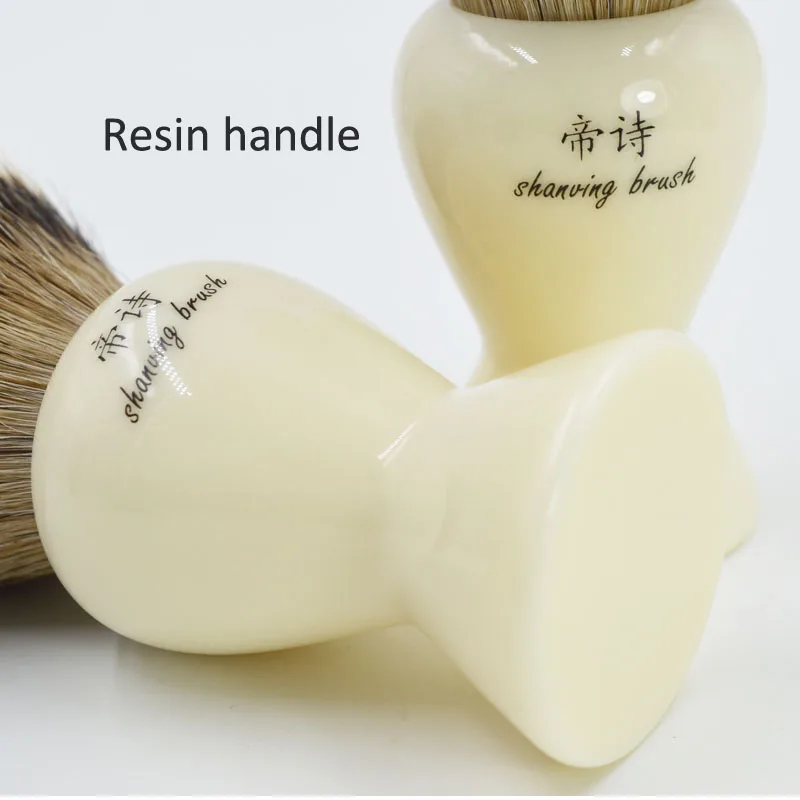 Pincel de Texugo Pincel de Barba para o Homem Homem de Boa Pincel de Barba dos Homens ds Grande 27mm nó Silvertip de Boa Qualidade da Mão crafted Grooming Kit 4 silvertip pincel de barba para o homem