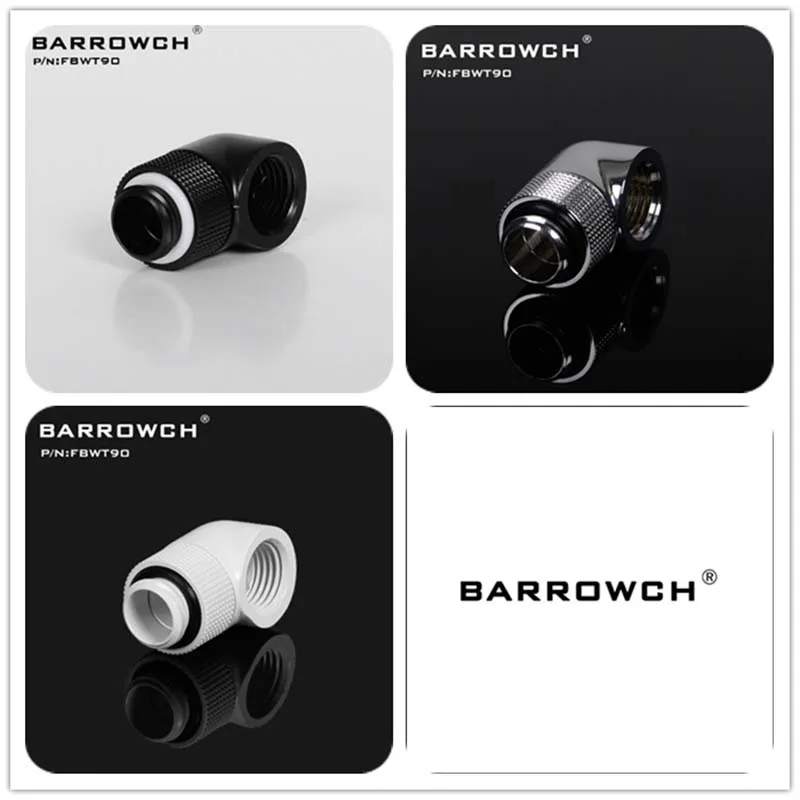 

Barrowch water cooler 90 degree Rotary Adapter (Male to Female) heatsink gadget