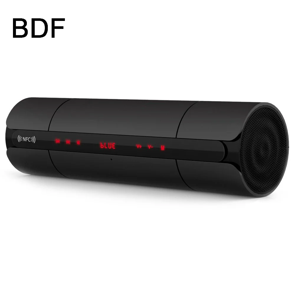 Bdf дома Театр Портативный Bluetooth Динамик KR8800 Беспроводной NFC fm привет fi стерео звук