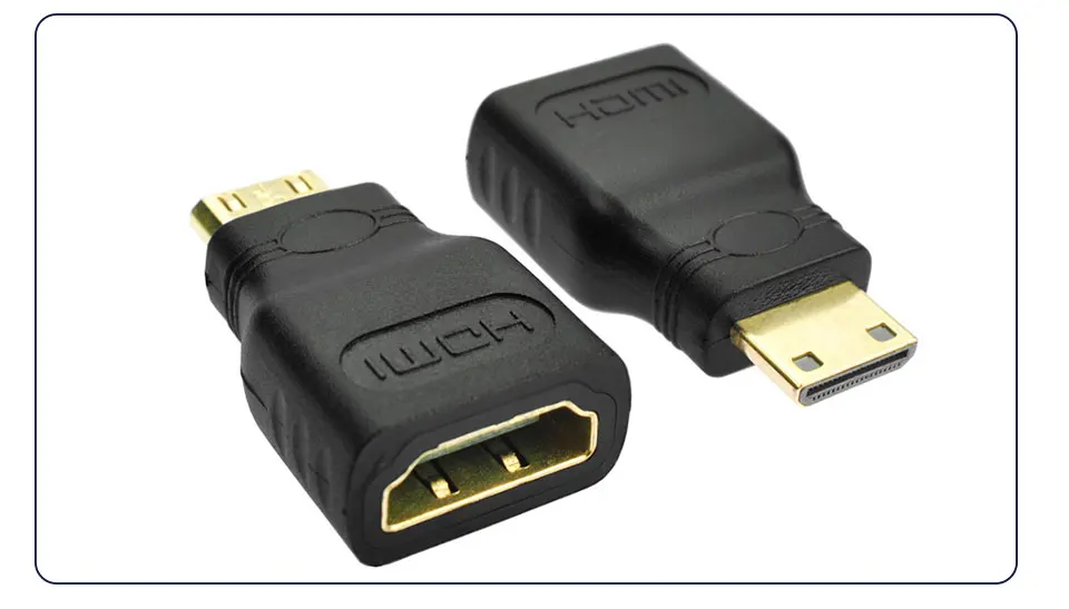  Mini HDMI to HDMI Adapter male to female Converter for HDMI HD 1080P Cable Adapter Device for HDTV etc (11)