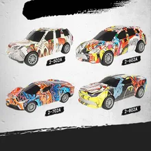 Детская игрушка пульт дистанционного управления автомобиль 1:18 перезаряжаемый симулятор четыре пути неограниченное граффити Дистанционное управление автомобиль подарок
