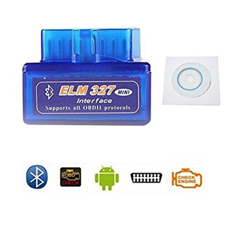 ELM327 Bluetooth V2.1 / V1.5 obd 2 Автомобильный диагностический инструмент elm 327 для Android/Symbian