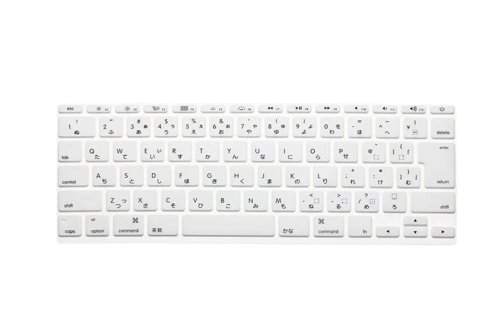 japanese english letter keyboard cover skin protector 100pcs for japanese letter to english
