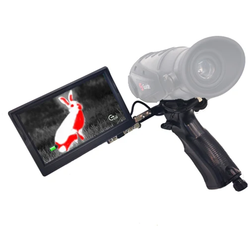 Руководство IR510Nano N1 Цифровой Инфракрасный ночного видения тепловизор прицел детектор тепловизор прицел для охоты патруль - Цвет: External Screen