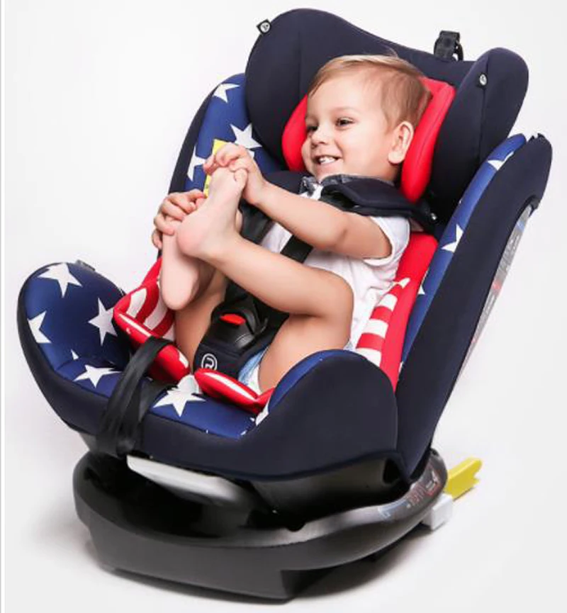 Детское безопасное детское сидение портативное детское сиденье-усилитель для автомобиля сидение лежа регулируемая защелка Isofix безопасности жгут новорожденное автомобильное сиденье