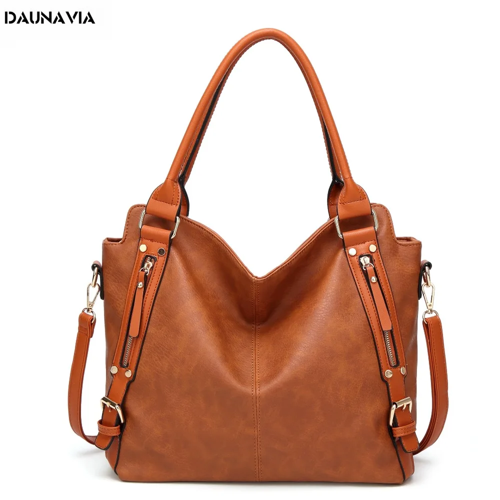 

Women's Bucket Bag Fashion Trend PU Leather Ladies Handbag Messenger Bag Shoulder Soft Shopping Large Capacity Ladies Bag