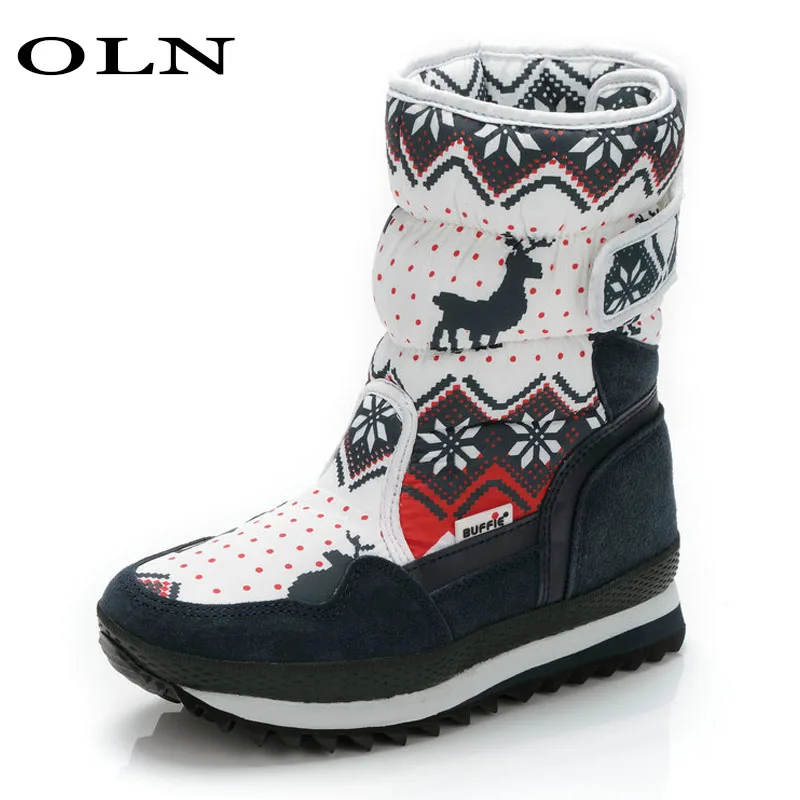 

OLN Lt Snows and Keeps Warm In Winter Sport Shoes For Women Brand Outdoor Athletic Walking Shoes Super Light Skateboarding Shoes