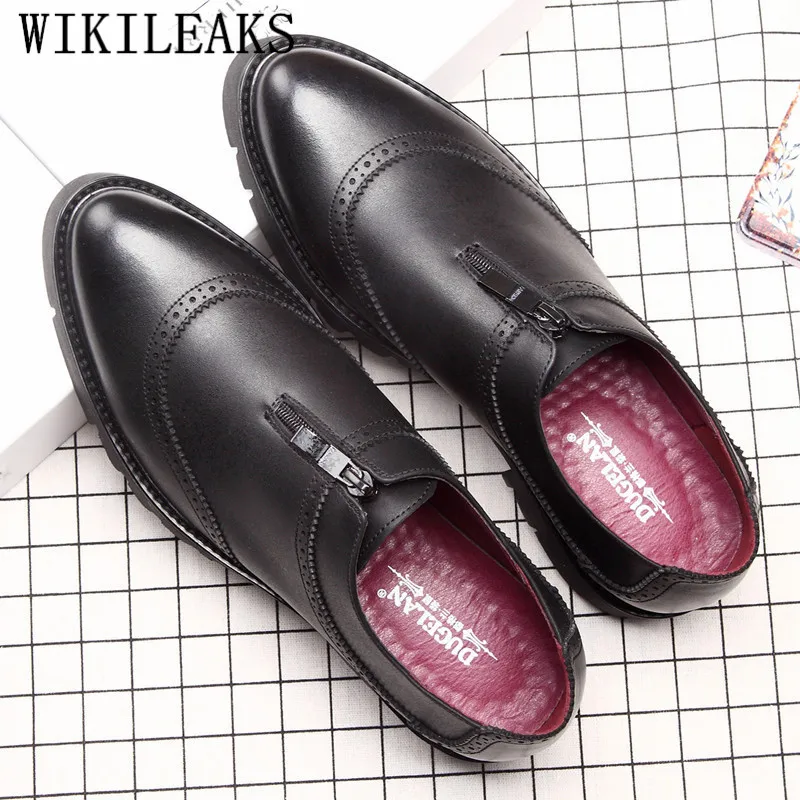 

2019 oxford shoes for men dress shoes coiffeur leather shoes men loafers zapatos de hombre de vestir formal schuhe herren clasik