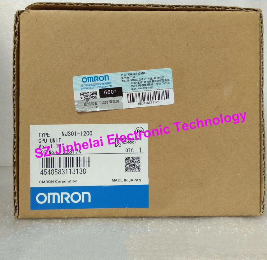 

New and original NJ301-1200 OMRON CPU UNIT