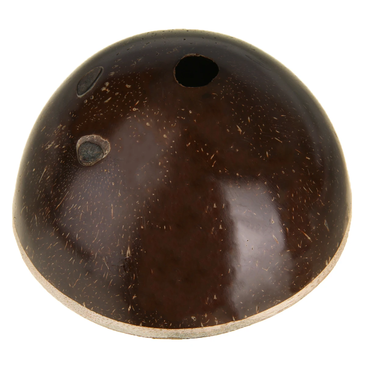 1pcs Beginner Thumb Piano Natural Coconut Shell 7 Keys Thumb Piano Musical Instrument Random Pattern