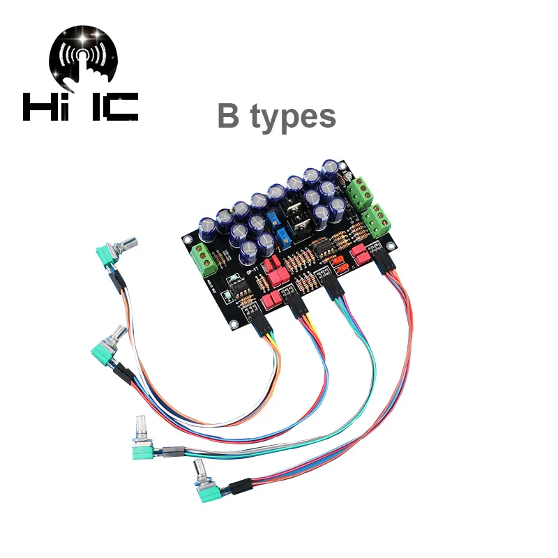 Бесплатная доставка NE5532 HIFI предусилитель тональная плата с высоким средним