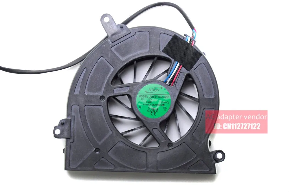 Машина вентилятор ADDA AB8512HX-SBB-one вентилятор 12V 0,22