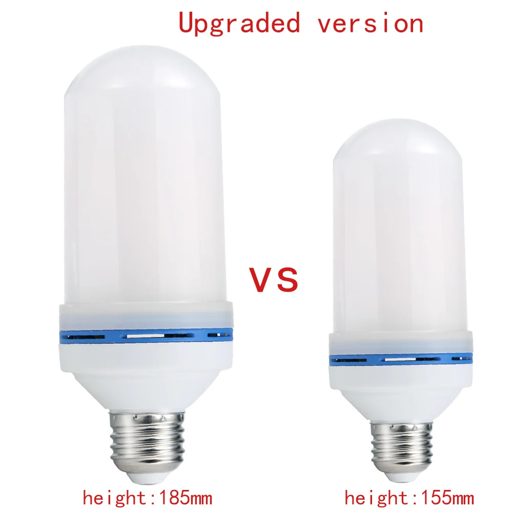 

Newest Blue LED Flame Effect Fire Light Bulb Flickering Flame Lamp Home Party Decor @8 JD9