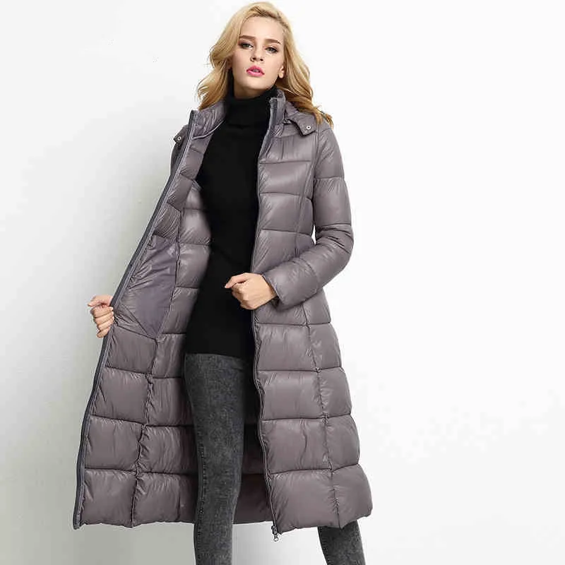 Zqlz 2018 Faux Fur Collar Hooded Parka Mujer Plus Size 4xl