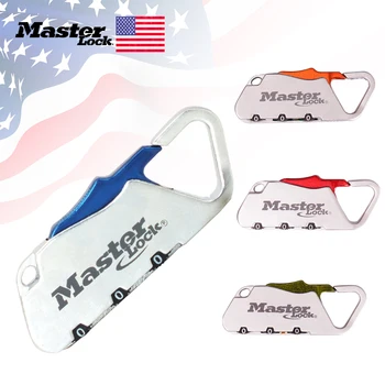 

Master Lock Mini Small Travel Luggage Lock 3 Digit Combination Password Luggage Bag Suitcase Padlock Zinc alloy Anti-theft Locks