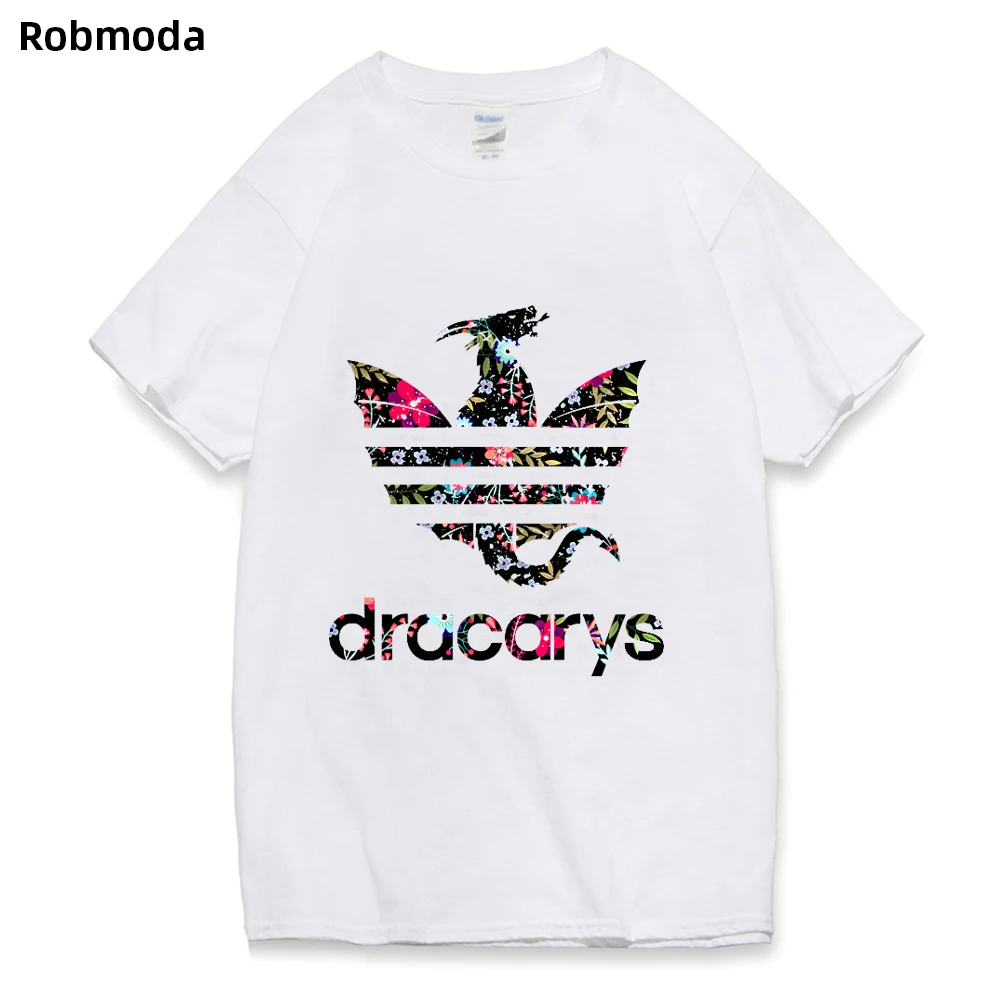 

Daenerys Dragon camiseta Dracarys funny t-shirt men summer new white casual GOT unisex tshirt cool Harajuku street wear t shirt