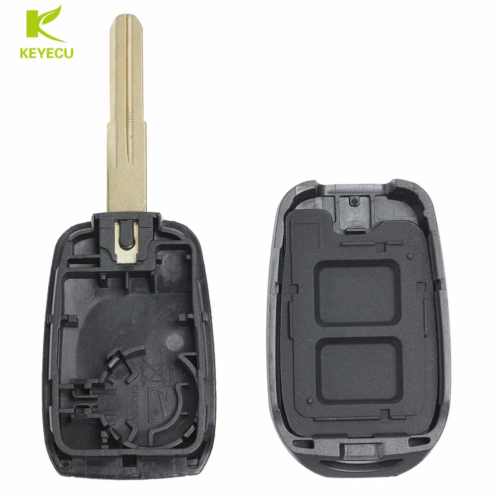 Запасной Новый чехол KEYECU для ключа с дистанционным управлением Renault