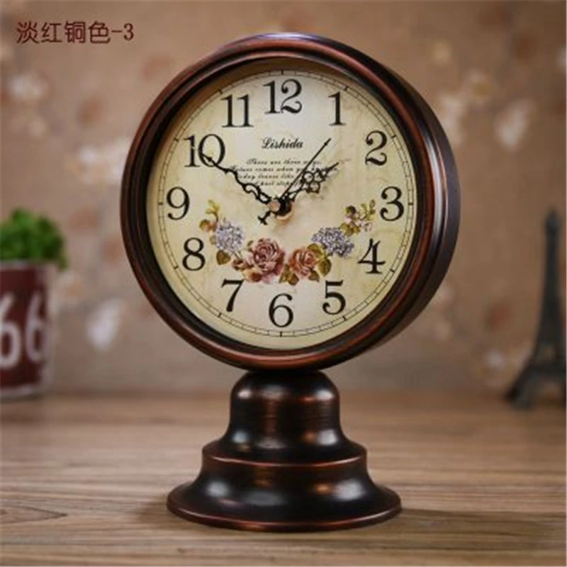 Table Clock Vintage Desk Clock Digital Watch Reloj Staat Clocks