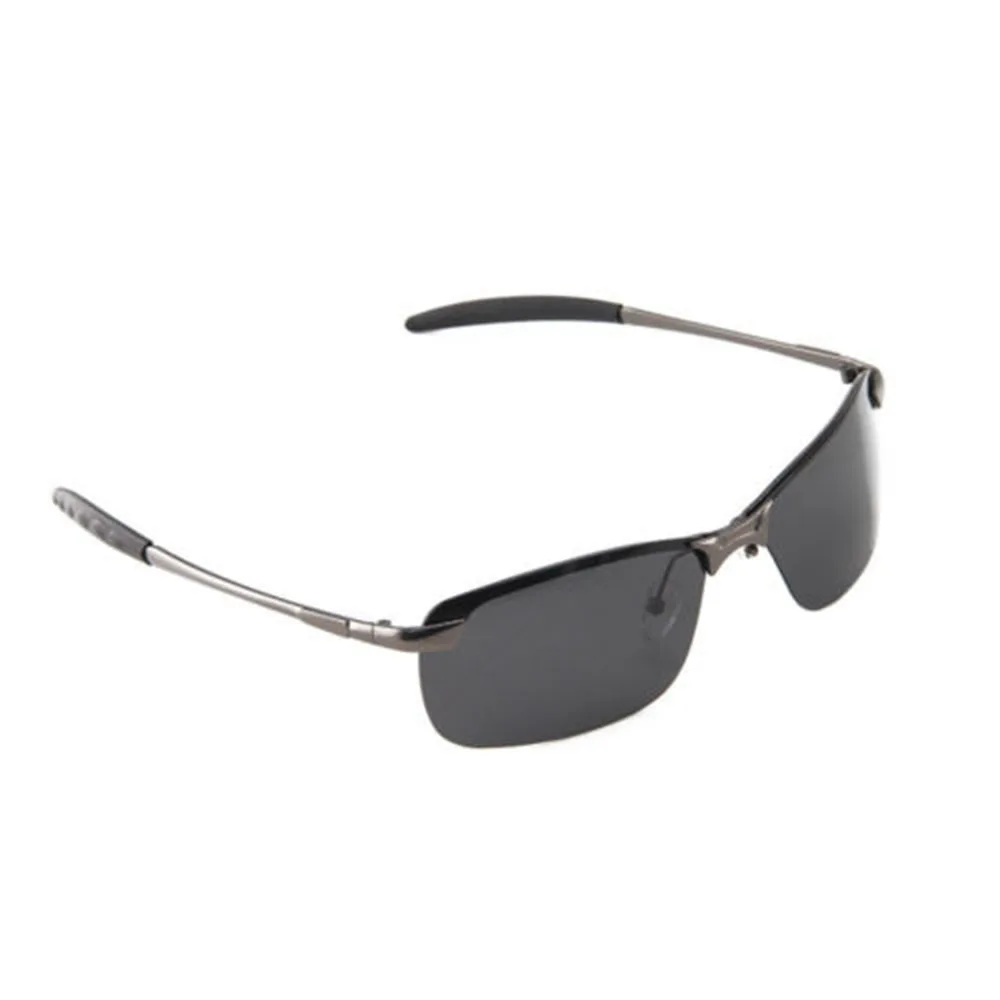 Автостайлинг вождения Модные солнцезащитные очки мужские поляризованные солнцезащитные очки Спортивное Вождение на открытом воздухе солнцезащитные очки водителя - Название цвета: Серый