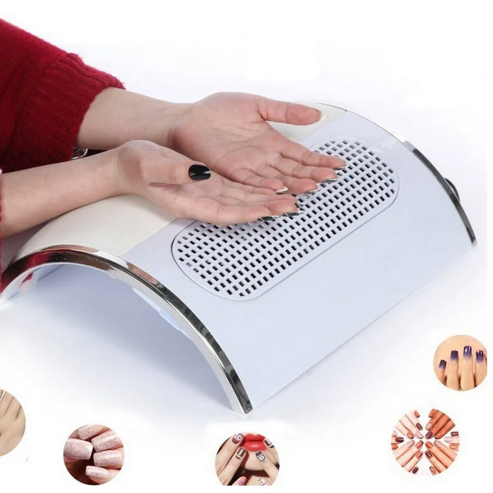 

36W 110V/220V Nail Dust Collector Suction Large Size Strong Nail Vacuum Cleaner Machine Low Noisy with 2 bags Salon Tool