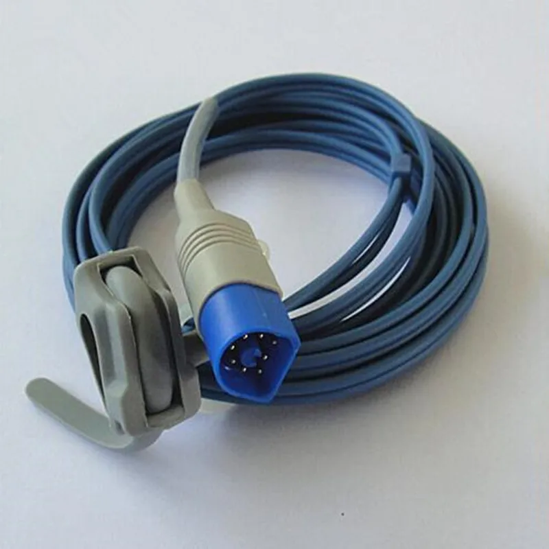 Compatible For Philips/HP M1941A 8PIN Infant/Neonate Wrapped Spo2 Sensor Pulse Oximeter Probe MP20/30/40 Oxygen Sensor 3M/9ft Compatible For Philips/HP M1941A 8PIN Infant/Neonate Wrapped Spo2 Sensor Pulse Oximeter Probe MP20/30/40 Oxygen Sensor 3M/9ft