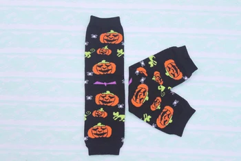 

baby leg warmers children cotton Black Pumpkin leg warmer socks adult arm warmers 12pairs/lot