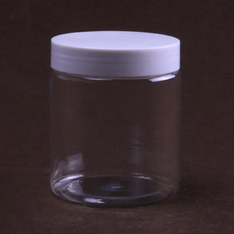 

200ml/250ml/500ml Clear PET plastic STRAIGHT MOUTH sample bottle Medicinal packing bottle