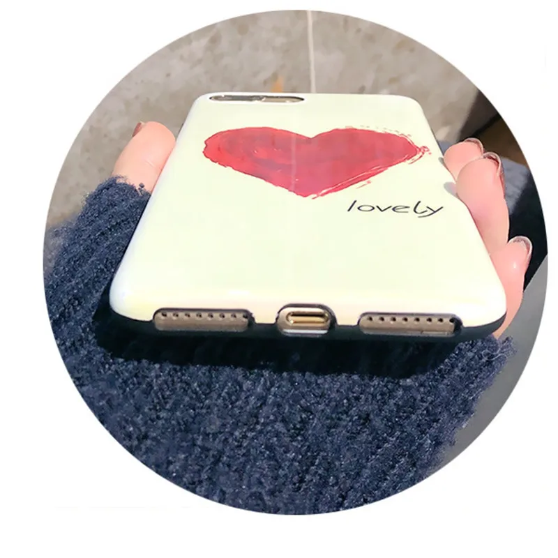 Soft-TPU-Phone-Case-for-iPhone-7-8-6-6s-Plus-Graffiti-simple--love-heartr-lovers-for-iPhone-X-Blue-light-Case-Cover-Conque (10)