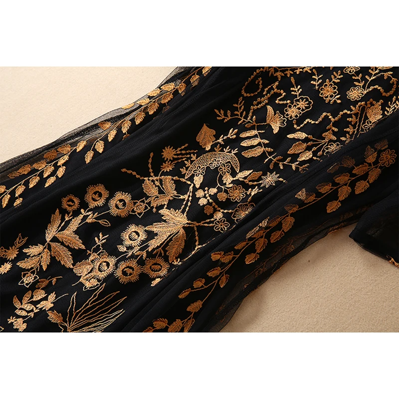 High QUALITY New Fashion Runway 2020 Designer Long