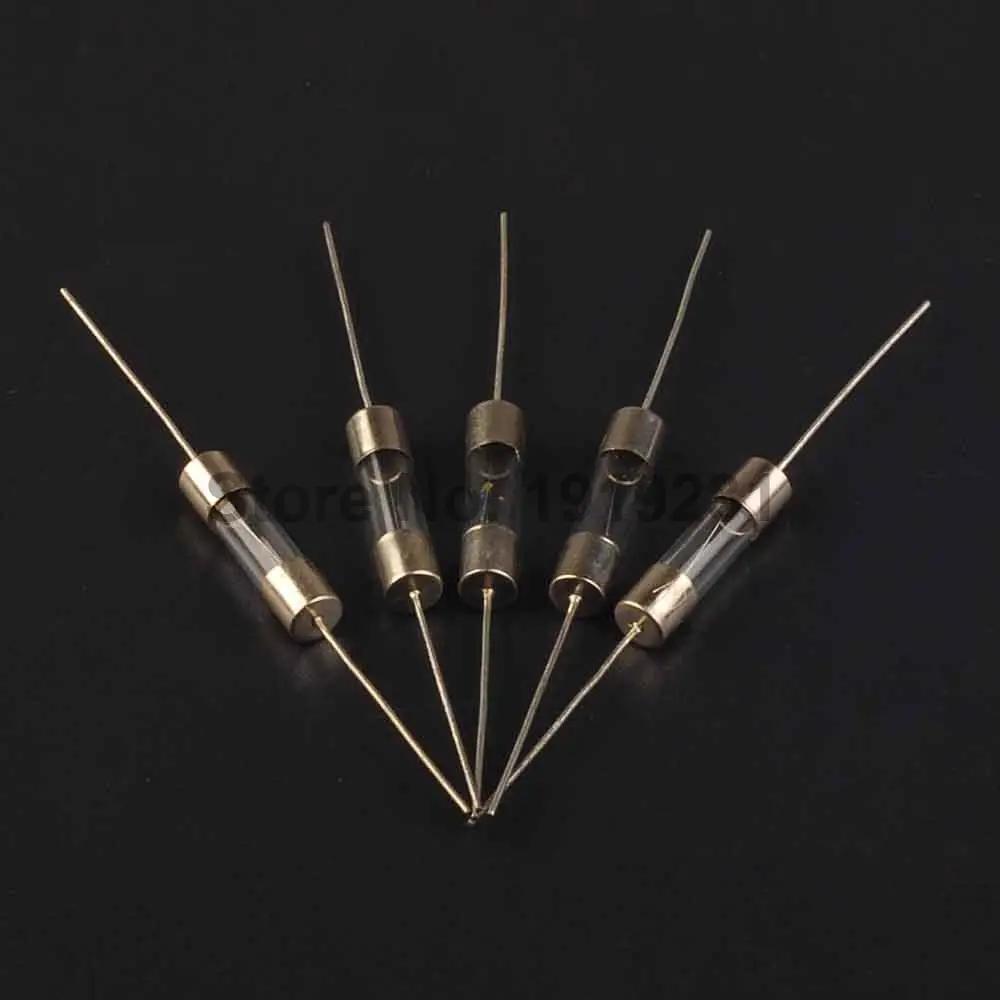 200pcs/lot 5A 250V 5*20MM Fast quick blow Fuse With pin insurance tube
