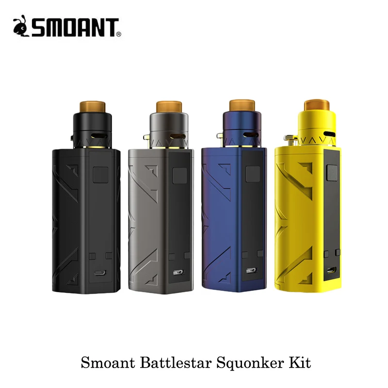 

electronic cigarettes Smoant Battlestar 200W TC Squonker Kit 7ml Capacity Battlestar Squonker RDA Powered By Dual 18650 Vape Kit