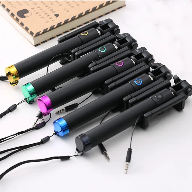 

Wired Selfie Stick Monopod For Iphone 6 6s Plus 5 5s SE 4s Extendable Para Selfie Android IOS Self Palo Selfie for Note 9 8 s9*