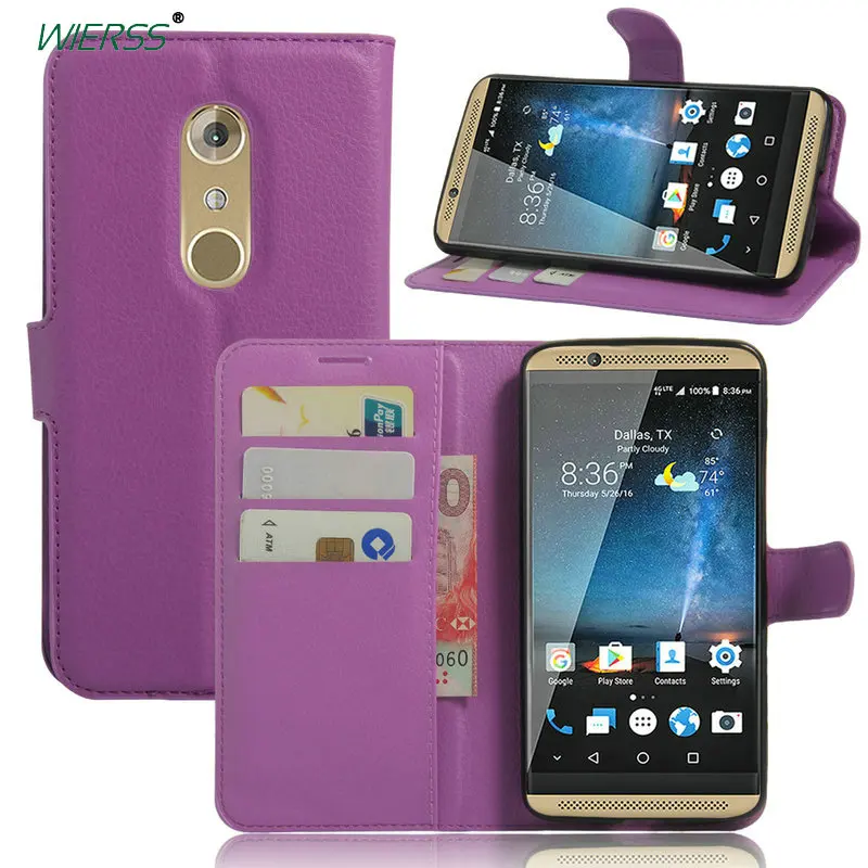 

Luxury Wallet Flip Leather Case for ZTE Axon 7 (Axon 2)/A2017 A2017G A2017U phone Back Cover Housing case shell with Stand