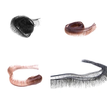 

5pcs/lot Eyelashes For Doll Baby Dolls Accessories Doll Eyelashes Accessory Width 0.5/0.8/1.0cm Wholesale