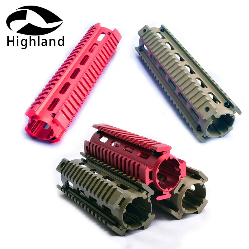 الصيد. 223 5.56 الألومنيوم بندقية نطاق جبل 4/7/9 بوصة شحن تعويم Keymod Handguards 2 قطعة قطرة- في رباعية السكك الحديدية ل AR15 M16