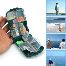 157 шт. набор инструментов для рыбалки, коробка для рыболовных бусин, приманки, джиг-крючок, вертлюги, снасти, onnector Space Bean, Аксессуары для рыбалки, коробка