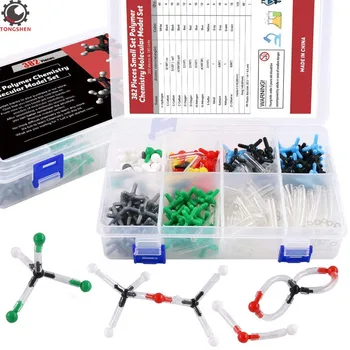 

382Pcs Chemistry Molecular Model Kit Small Set for Organic and Inorganic Chemistry for Student Teacher (202 Atoms & 180 Links)