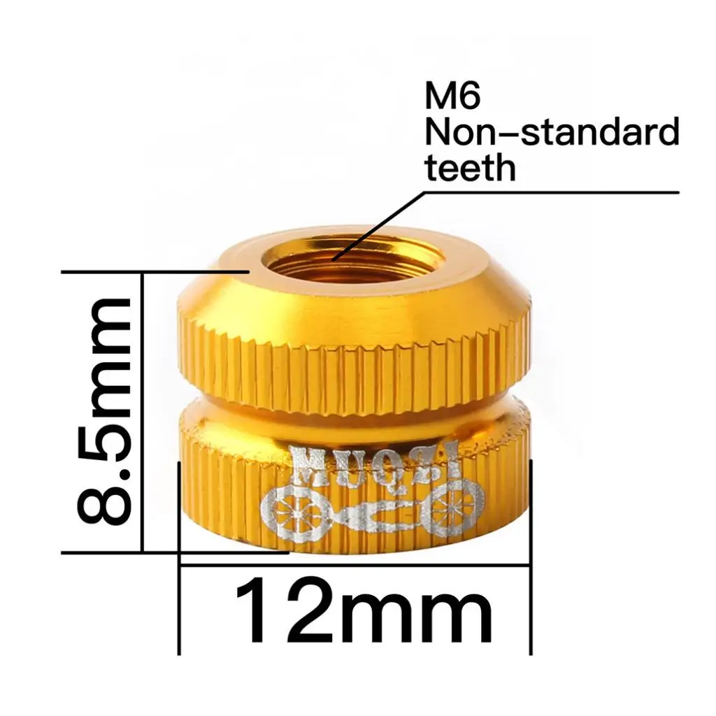 Bike Vacuum Tire Law Mouth Nut Bicycle Bike Tire Inner Tube Nozzle Valve Caps Method Replacement Tire Repair Maintain Accessory
