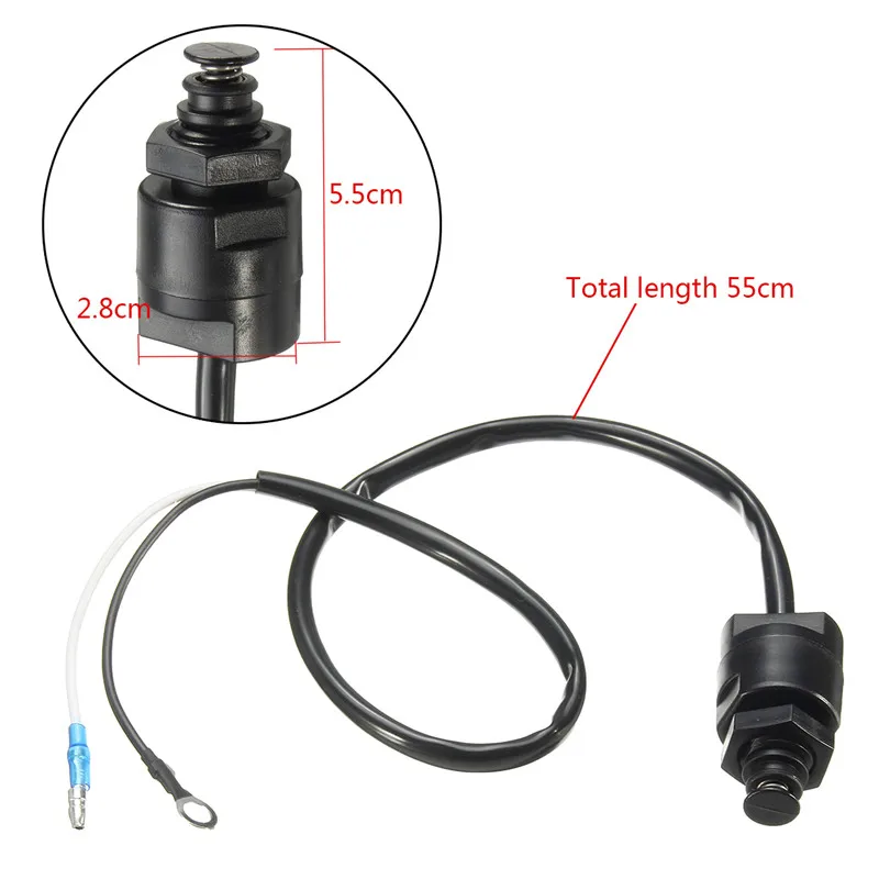 Kill Stop Switch /& Safety Tether Lanyard for Yamaha Tohatsu Boat Motor