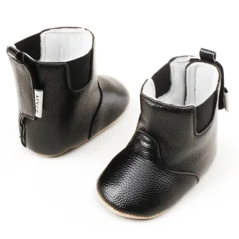 

Baby PU soft soles winter boots baby pediatric shoes Hook & Loop baby shoes