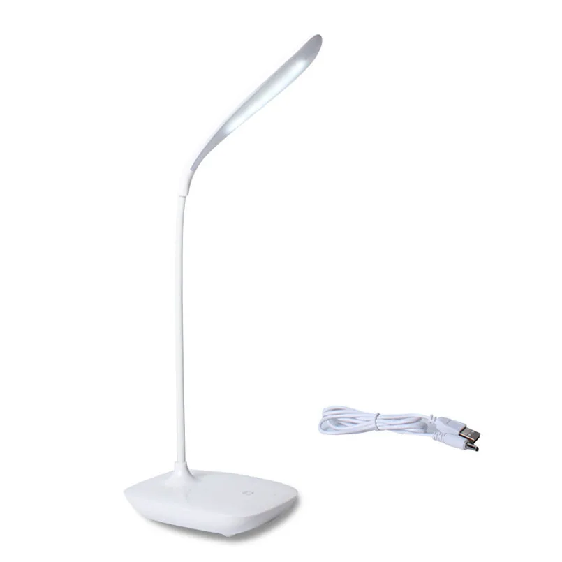 LED Desk Lamp Led Lights Decoration Flexible Hose Flicker-Free Eye-Protection Table Light LED Luces De Navidad 35DC50
