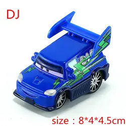 Disney автомобили мобилизации дядя Frank комбайн DJ Красный Вечерние партии сплава детская игрушка мальчик автомобиль 1:55 модель редкий сплав