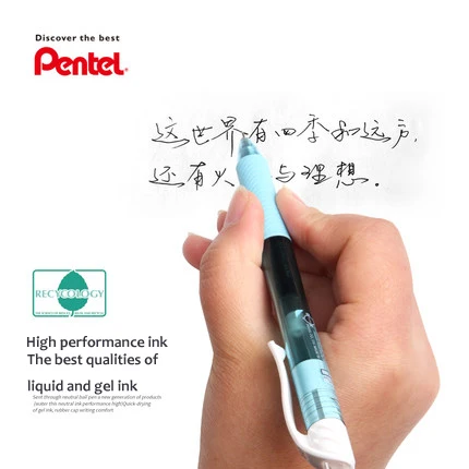 Pentel energel x резиновой ручкой и нажмите выдвижной Fine Line иглы BLN 105 Стоимость Модели