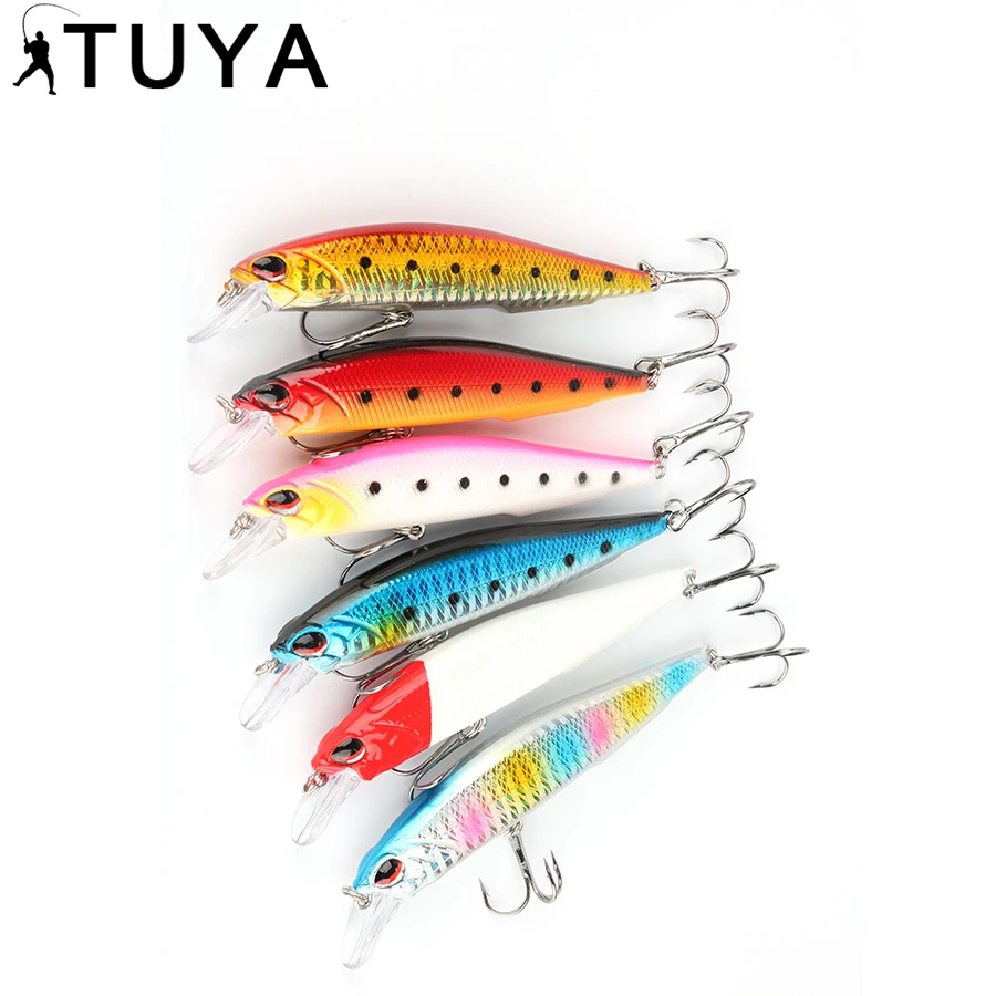 

6pcs/Set 110MM 14G VIB Fishing Lure Hard Bait 6 Colors Highly Responsive Lipless Crankbait ICE Fishing Tackle 50#