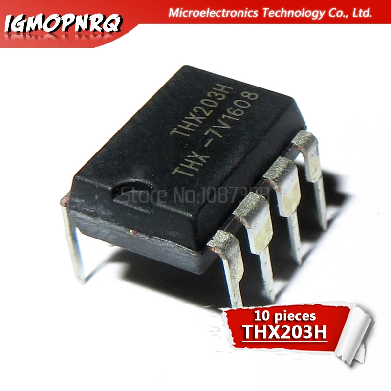 10 шт. THX203H THX203 DIP8 PWM конвертер DIP 8 новый оригинальный|converter pwm| |