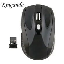 Беспроводная мышь 2,4 ГГц+ USB приемник мышь s Регулируемая 5-8 м Wifi диапазон мышь для ноутбука ПК компьютер