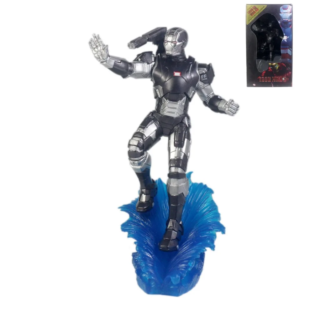 Super Hero Movie PVC Tony Stark 3 Iron Patriot Limited Grey Action ... - Super Hero Movie PVC Tony Stark 3 Iron Patriot LimiteD Grey Action Figure Tony Stark MoDel